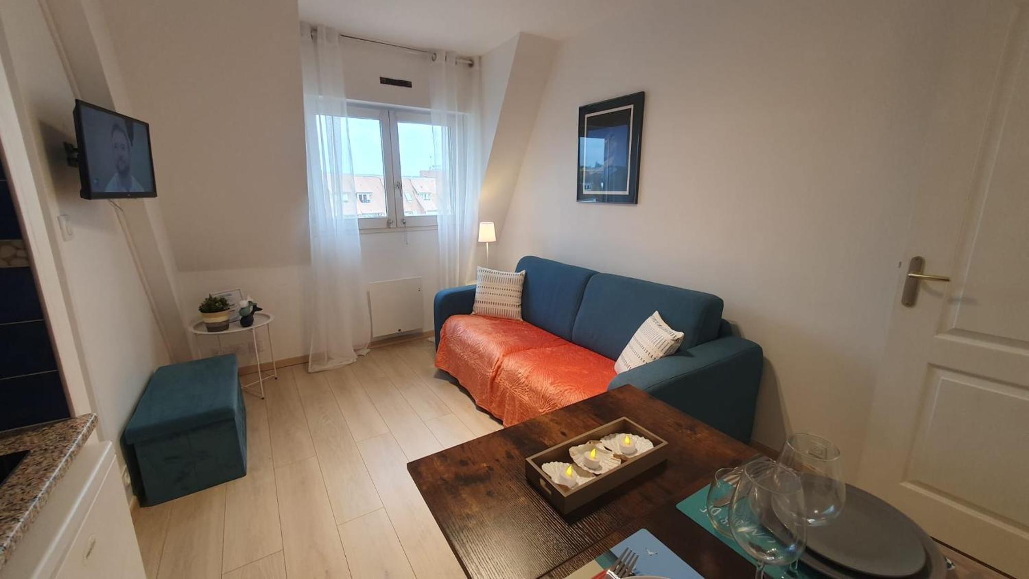 Super Deauville Appartement 2 Pieces Cosy Proche Plage Plein Sud 빌레쉬르메르 외부 사진